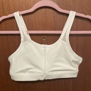 NWOT Aerie Zip Front Sports Bra
